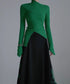 Diagonally Neck Asymmetry Top